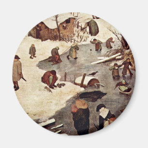 Census at Bethlehem, Detail by Bruegel D. Ä. Piet Magneet