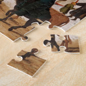 Census At Bethlehem Pieter Bruegel Legpuzzel (Zijkant)