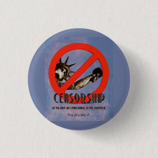 censuur ronde button 3,2 cm