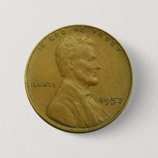 cent ronde button 5,7 cm (Voorkant)