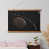 Centaur 1099 Chariklo en zijn ringen. Hangend Wandkleed (Slaapkamer)