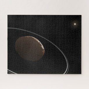 Centaur 1099 Chariklo en zijn ringen. Legpuzzel