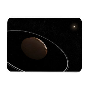 Centaur 1099 Chariklo en zijn ringen. Magneet