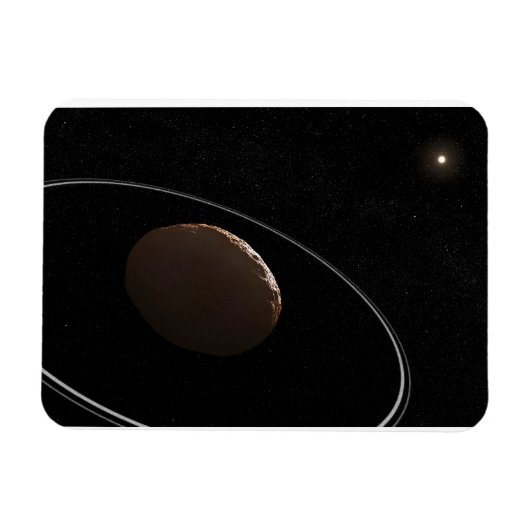 Centaur 1099 Chariklo en zijn ringen. Magneet (Horizontaal)