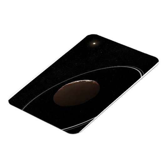 Centaur 1099 Chariklo en zijn ringen. Magneet (Linkerzijde)