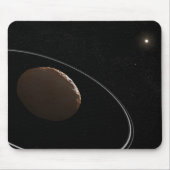 Centaur 1099 Chariklo en zijn ringen. Muismat (Voorkant)