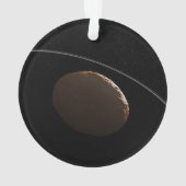 Centaur 1099 Chariklo en zijn ringen. Ornament (achterkant)