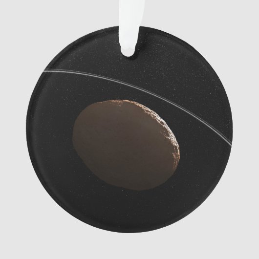 Centaur 1099 Chariklo en zijn ringen. Ornament (voorkant)