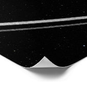 Centaur 1099 Chariklo en zijn ringen. Poster (Hoek)