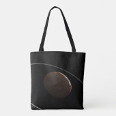 Centaur 1099 Chariklo en zijn ringen. Tote Bag (Achterkant)