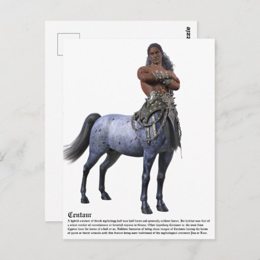 Centaur Briefkaart (Voorkant / Achterkant)
