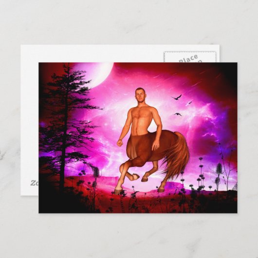 Centaur Briefkaart (Voorkant / Achterkant)