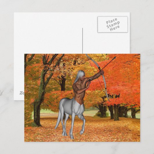 Centaur Briefkaart (Voorkant / Achterkant)