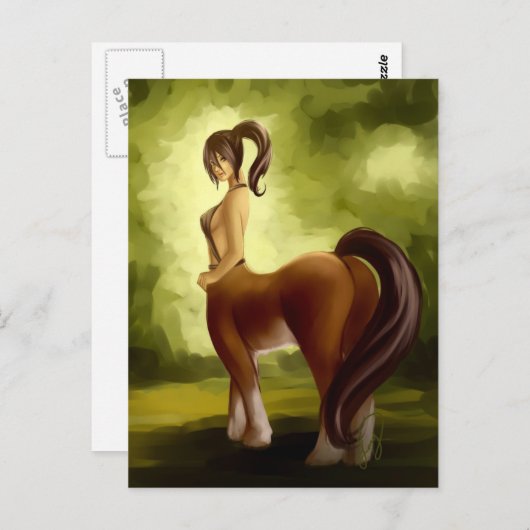 Centaur Briefkaart (Voorkant / Achterkant)