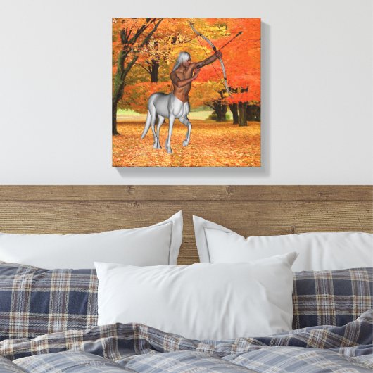 Centaur Canvas Afdruk (Insitu (Slaapkamer))