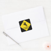 Centaur Crossing - bord Vierkante Sticker (Envelop)
