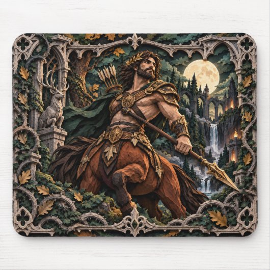 Centaur, Paper Cut Monster Muismat (Voorkant)