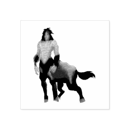 Centaur Rubberstempel (Afrduk)