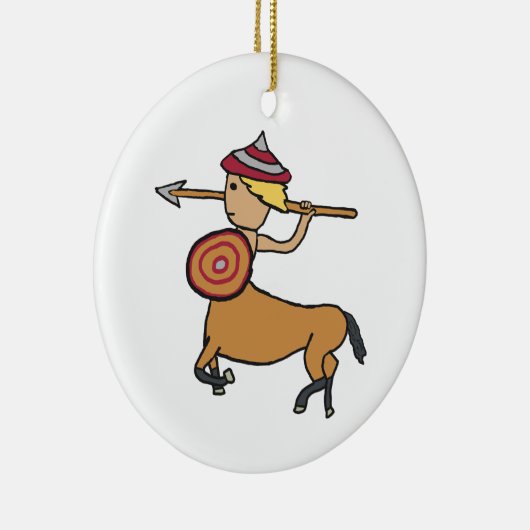 Centaur Sagittarius Keramisch Ornament (Rechts)