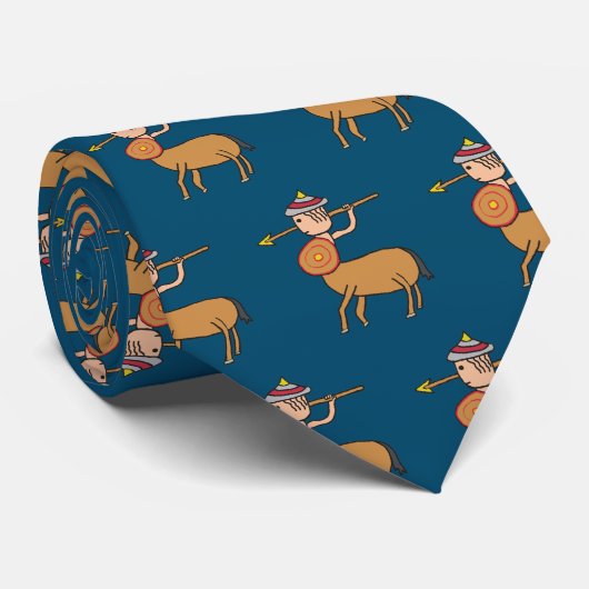 Centaur Sagittarius Stropdas (Opgerold)