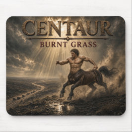 Centaur Verbrand Gras Donker Realisme Muismat