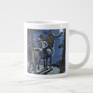 Centauren (kleurenlitho) grote koffiekop