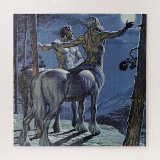 Centauren (kleurenlitho) legpuzzel (Horizontaal)
