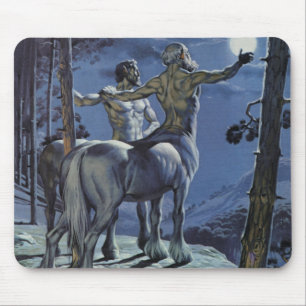 Centauren (kleurenlitho) muismat