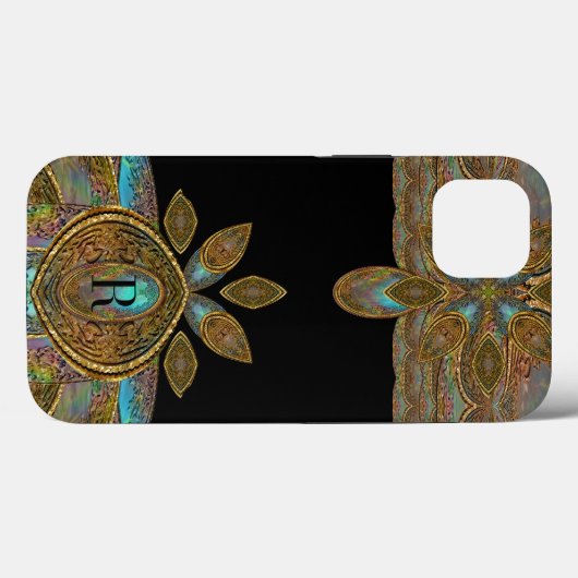 Centauri Deco Girly Unieke monogram Case-Mate iPhone Case (Achterkant (horizontaal))