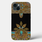 Centauri Deco Girly Unieke monogram Case-Mate iPhone Case (Achterkant)