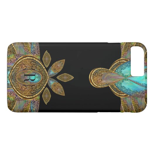 Centauri Deco-monogram Case-Mate iPhone Case (Achterkant (Horizontaal))