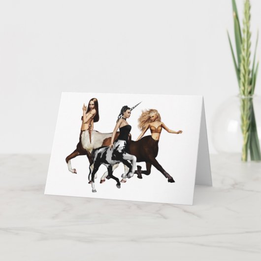 Centaurs Note Kaart (Voorkant)