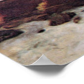 Centaurs van Arnold Bocklin Poster (Hoek)