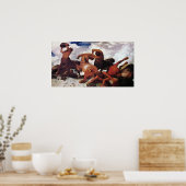 Centaurs van Arnold Bocklin Poster (Keuken)