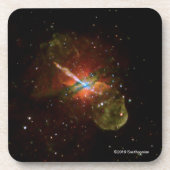 Centaurus A Bier Onderzetter (Voorkant)