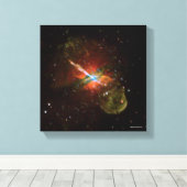 Centaurus A Canvas Afdruk (Insitu (Houten vloer))