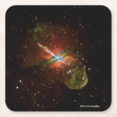 Centaurus A Kartonnen Onderzetters (Voorkant)