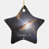 Centaurus A=NGC 5128 Keramisch Ornament (Voorkant)