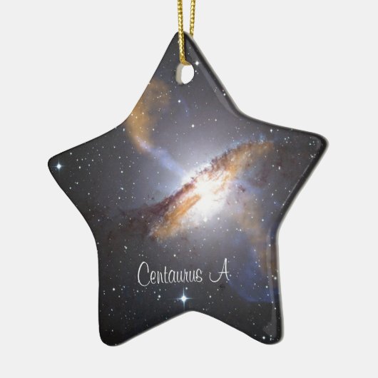 Centaurus A=NGC 5128 Keramisch Ornament (Links)