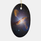 Centaurus A Shows een supermassieve zwarte holte Keramisch Ornament (Rechts)