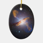 Centaurus A Shows een supermassieve zwarte holte Keramisch Ornament (Voorkant)