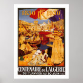 Centenaire de L'Algerie Poster (Voorkant)