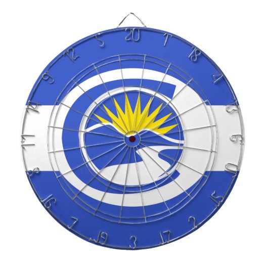 Centennial City Flag (Colorado) Dartbord (Voorkant)