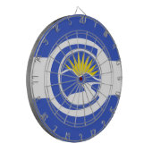Centennial City Flag (Colorado) Dartbord (Voorkant Links)