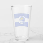 Centennial City Flag (Colorado) Glas (Achterkant)