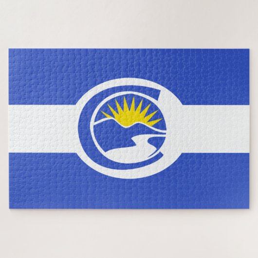 Centennial City Flag (Colorado) Legpuzzel (Horizontaal)