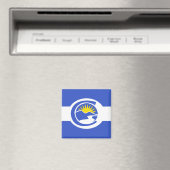 Centennial City Flag (Colorado) Magneet (Insitu (Vaatwasser))