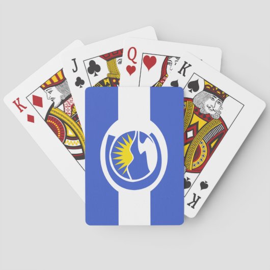 Centennial City Flag (Colorado) Pokerkaarten (Achterkant)