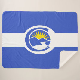 Centennial City Flag (Colorado) Sherpa Deken