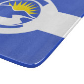 Centennial City Flag (Colorado) Snijplank (Hoek)